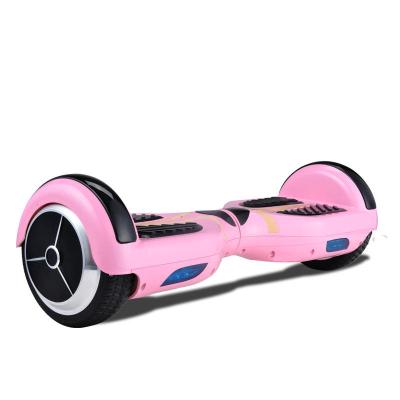 China SIMATE P6 6.5 Inch Two Wheel With Lights Blue-tooth Speaker Led Self Balancing Scooter Skateboard For Kids And Adult 6.5 Inch for sale