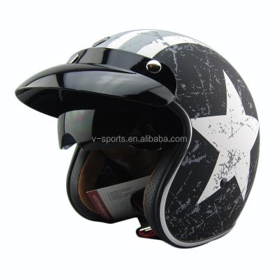 China Retro Road Motocross Helmet TORC T57 Helmet Motorcycle Helmet For Harley Bikes - American Captain for sale