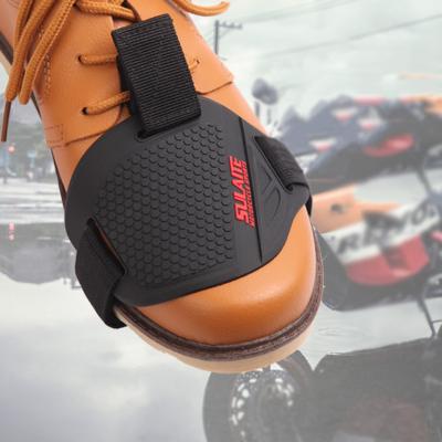 China Black Motorcycle Shoes Motorcycle Moto Gear Protector Clutch Guards Mens Motorcycle Gear Protector Shift Sock Boot Cover Clutch Guards 0060 for sale