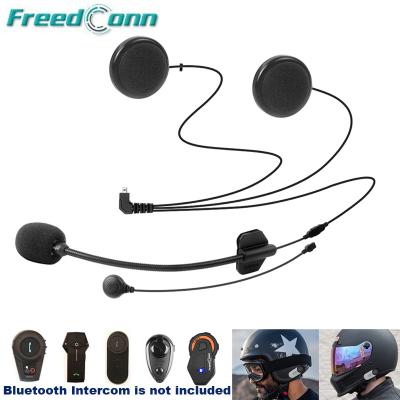 China Freedconn Motorcycle Intercom Accessories Soft and Hard Earpiece MIC for TCOM-SC FDC-01VB COLO T-MAX Full/Open Face T-REX Helmet TCOMS for sale