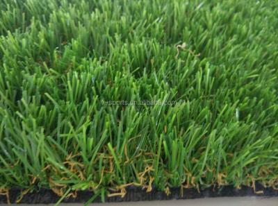 China PE Monofilament+PP Sports Grass Football Field Curly Artificial Outdoor Landspace Decoration Straight Curly Grass for sale