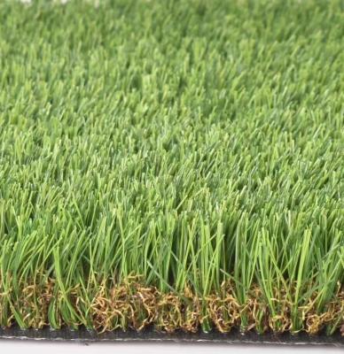 China Curly Landscaping PE Monofilament+PP Artificial Grass 30mm For Garden for sale