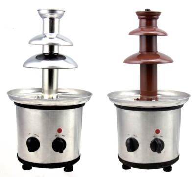 China Eco - Friendly Stainless Steel 3 Tier Electric Chocolate Fountain for sale