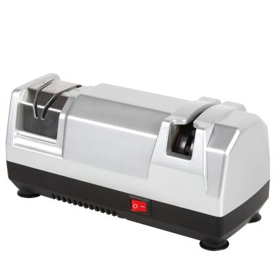 China Viable Kitchen Ceramic and Steel Electric Knife Sharpener, Two-Stage, Sharpening and Ceramic Teeth for Polishing for sale