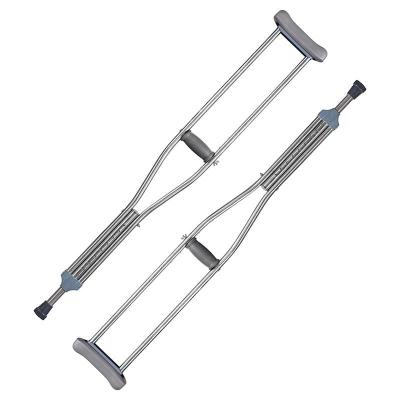 China Aluminum Alloy Crutches For Adults Elbow Aluminum Alloy Cost Effective Stock Cheap Large Crutches Price for sale