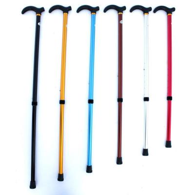 China Aluminum alloy factory direct sale high quality outdoor lightweight portable crutches for the elderly for sale