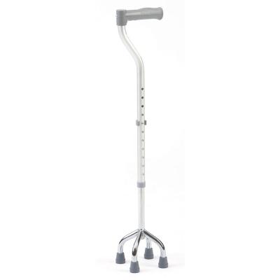 China Aluminum alloy quality guarantee: low price quadruped walking crutches wholesale price is cheap for sale