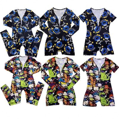 China New Arrival QUICK DRY Romper QUICK DRY Pajamas For Women Onesie Designer Long Sleeve Rugrats Onesie Nightgowns Custom Logo for sale