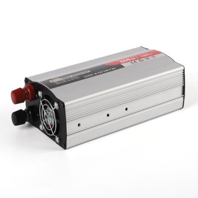 China Aluminum Cover Plastic Shell 600va Pure Sine Wave Car Power Inverter 600w for sale