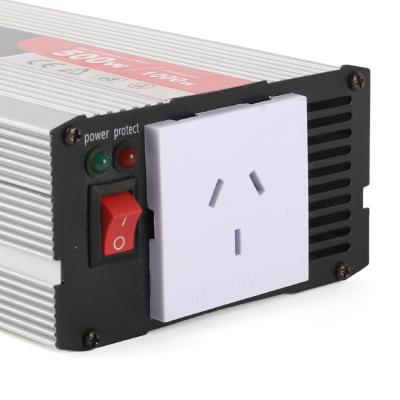 China 500W 12V 24V DC to 110V 230V AC MODIFIED SINE WAVE POWER INVERTER HI-500 for sale