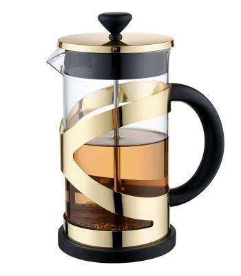 China WITH LID High Quality Borosilicate Glass French Press Cold Brew Coffee Maker, Cold Brew Coffee Press for sale