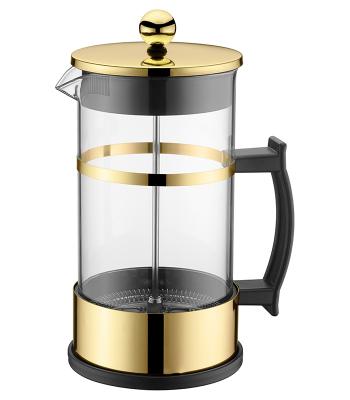 China WITH LID Borosilicate Glass Environmental Cold Brew Coffee Press, French Coffee Press Cold Brew Coffee Maker, Cold Brew Coffee Press for sale