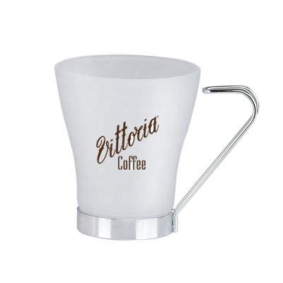 China Newest High Quality Business Borosilicate Glass Tempered Coffee Mug With Handle for sale