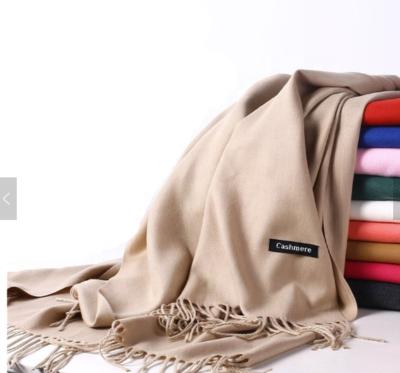 China High quality warm and comfortable cashmere scarf for autumn and winter for sale