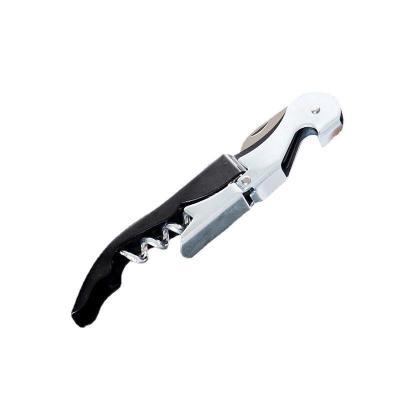 China Viable Stainless Steel Wine Opener Functional 2 In 1 Colorful Bottle Openers Corkscrew Wine Opener For Promotion for sale