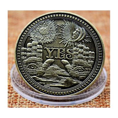 China Unique Appearance Artistic Style Custom Metal 3D Coin From America China Manufacturer Yes or No for sale