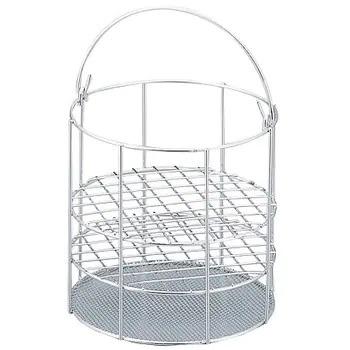 China Stainless Steel Round Test Tube Rack Dia210 X 240 Mm for sale