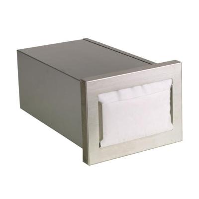 China SUS304 Stainless Steel Commercial Food Service Drop In Napkin Dispensers for sale