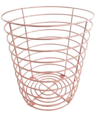 China Modern Stainless Steel Wire Laundry Clothes Storage Basket for sale