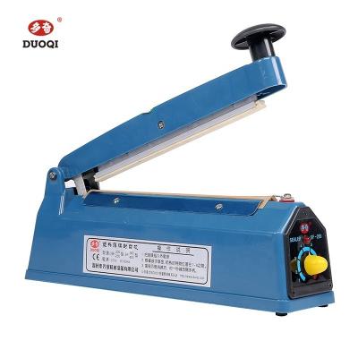 China SEALING MACHINE DUOQI SF-200P Manual Plastic Bag Sealer for Hand Held Heat Pouch Bags for sale