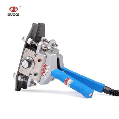 China DUOQI FKR-300 Hand Held Crimp Sealer Manual Crimper Bag Sealer Semi Automatic for sale