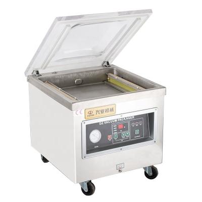 China 2 Seal DUOQI DZ-300 Table Type Vacuum Sealer for Fish Steak Hardware and Liquid Beef for sale