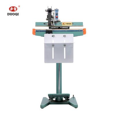 China Characteristic PFS-450*1 Food Industry Sealing Machine with Color Ribbon Strip Coding for sale