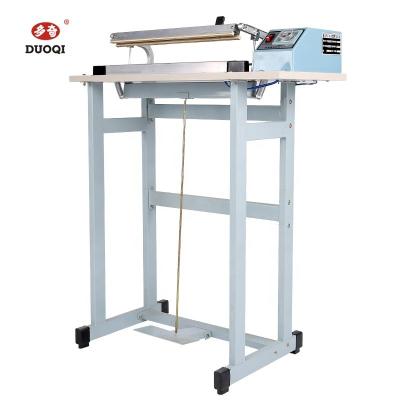 China Carry Sword Pedal Sealer Machine Cutter Type Sealer for Big Bag Retail Food Packaging for sale