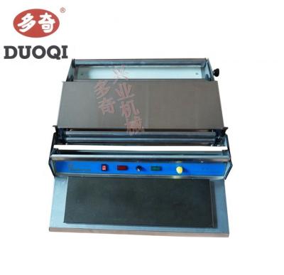 China Semi-Automatic DUOQI BX-450 Heat Cutting Sealing Wrapping Machine for Restaurant for sale