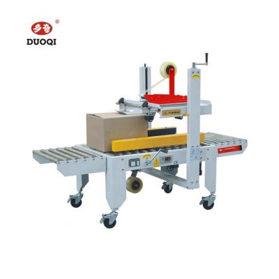 China DUOQI FXJ-5050 Semi-automatic Carton Sealer Tape Sealing Machine for sale