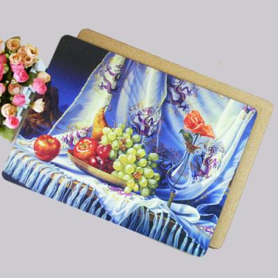 中国 Fashional MDFの木のplacemats/テーブル マット 販売のため