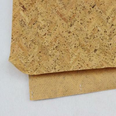 China China Factory Hot Popular Nature Cork Fabric/Leather for Sofa Upholstery and Decorative Use for sale