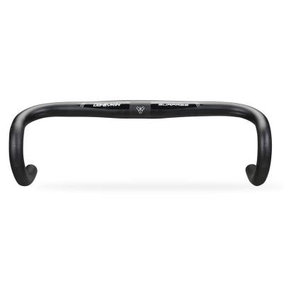 China Road Bikes T1000 Carbon Bike Handlebar Internal Routing Road Bicycle Grip Bar Integrated Carbon Fiber Handlebar Road 360/380/400/420 mm for sale