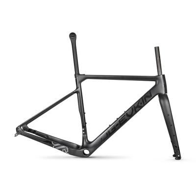 China Road Bikes High Modulus Carbon Fiber Gravel Bike Frame Set 700C Cyclocross Frames Road Bicycle Frameset Racing Disc Brake Road Bike Frame for sale