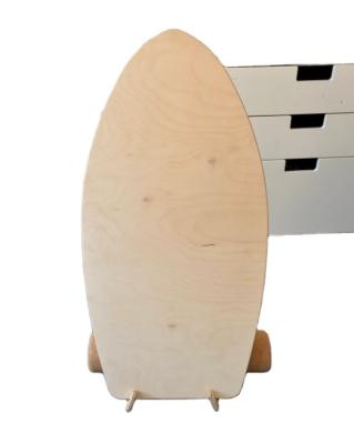 China Trainer Balance Board Wooden Trainer Balance Board, for Kids and Adults, with Cork Roller and Smart Stand for sale