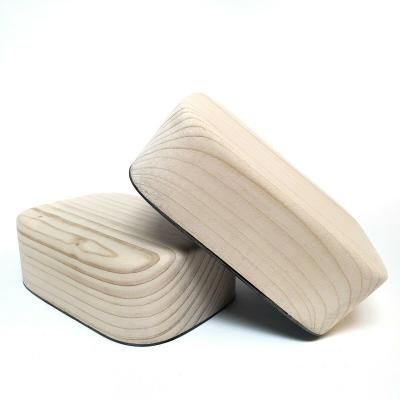 China Exercise Mini Oak Handmade Handstand Yoga Blocks for Yoga Handstand Wooden Blocks for sale