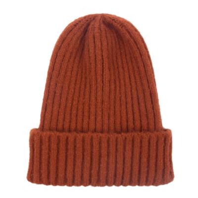 China COMMON Custom Itch Free Knit Skully Beanie Winter Hats Toque Cap Blended Cable Merino Wool Beanie Hat for sale