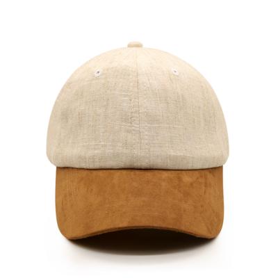 China JOINT Custom Natural Factory Fabric 6 Panel Hemp Hat And Sporty Hat Cap Baseball Cap for sale