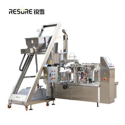 China RESURE RS-8DX Automatic Food Premade Bag Packing Machine / Spout Pouch Packing Machine for sale