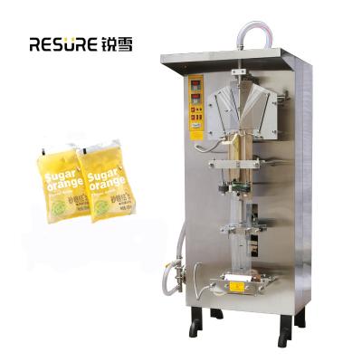 China Resure Water Filling RS1000 Juice Liquid Filling Machine Automatic Food Satchet and Sealing Machine for sale