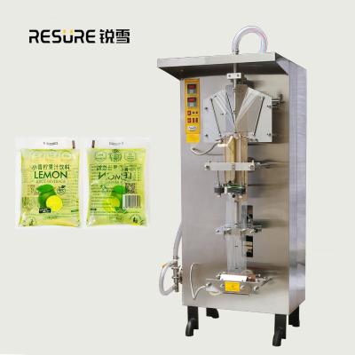 China Food Resure RS1000 Pouch Liquid Packing Machine Sachet Water Bag Filling Machine Yogurt Packing Liquid Packaging Machine for sale