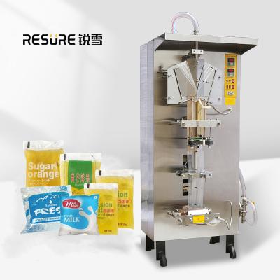 China Multifunctional Automatic Food Resure RS2000 Pouch Filling Milk Packing Machine Water Bag Liquid Filling Machine for sale