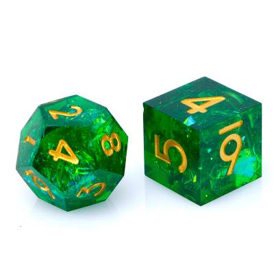 China Wholesale High Quality Cheap Resin Polyhedral Game DND Dice For Board Games Or Card Games Dice for sale