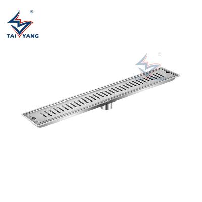 China Best Selling Modern Professional Production 60cmlong Shower Room Floor Drain Full Stainless Steel Floor Drain for sale