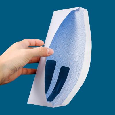 China Custom Single Business Envelope Double Windows Security Paper Letter Envelope for sale