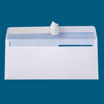 China Business Envelope 9# Double Window Envelope Mailing Envelope For Custom Logo Envelopes Packaging for sale