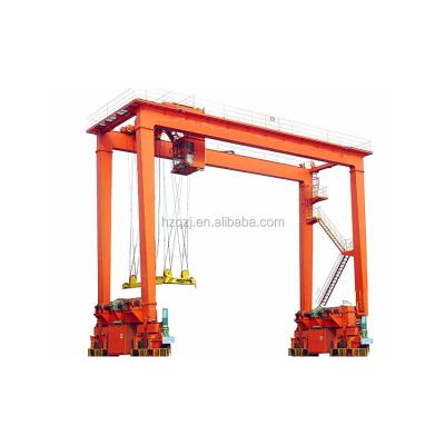 China Gantry Crane RTG Container Lifting Crane In Port for sale