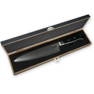 China Durable Professional 8 Inch Japanese Steel Kitchen AUS10/VG10 Damascus Cutting Knife Chef Knife With MDF Box for sale