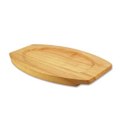 China Custom Wooden Tray Rubber Wood Family Home Accessories for sale