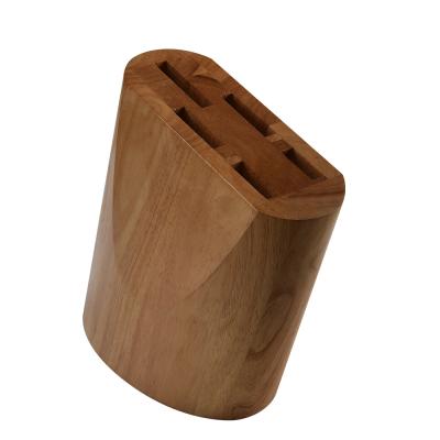 China Universal Wooden Acacia Knife Block Knife Holder Storage Storage Organizer Viable Wholesale for sale